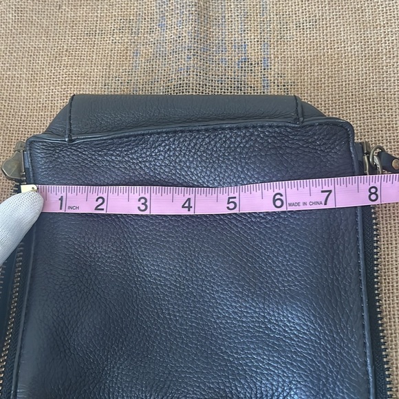 J. CREW Leather Crossbody Bucket Bag - Picture 9 of 17